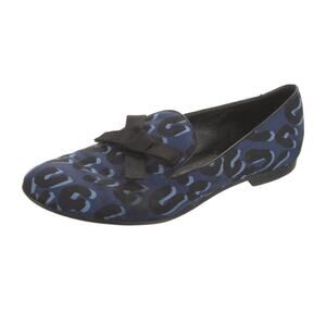 Authentic Louis Vuitton Stephen Sprouse Blue Loafers Slippers Shoes EU 38.5/8.5